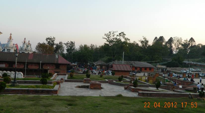 Inside Pashupatinath Temple Area