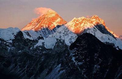 Everest Trekking, Sun Rise in Mount Everest, Everest View
