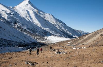 Kanchanjunga Circuit Trek, Trekking trial, Views of Mountain